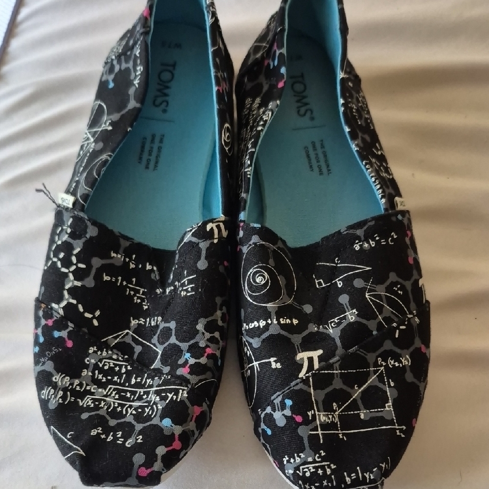 TOMS Glow in the Dark Science/Math Alpargatas